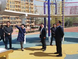 寧晉縣委書記唐樹元對(duì) “民樂(lè)園東擴(kuò)項(xiàng)目”進(jìn)行實(shí)地調(diào)研