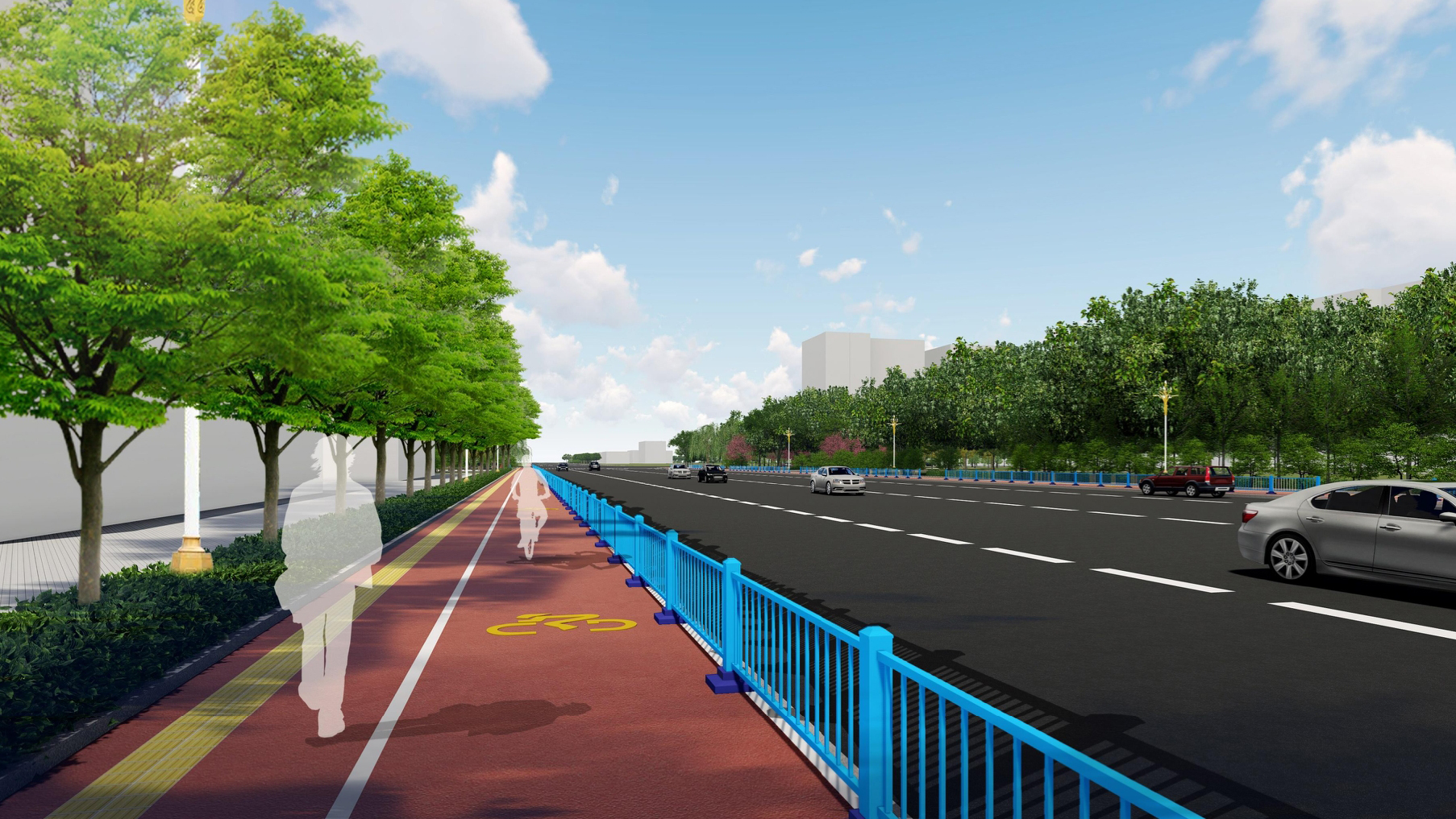 滄州高新區(qū)迎賓大道西側(cè)規(guī)劃路（長春路-西安路）