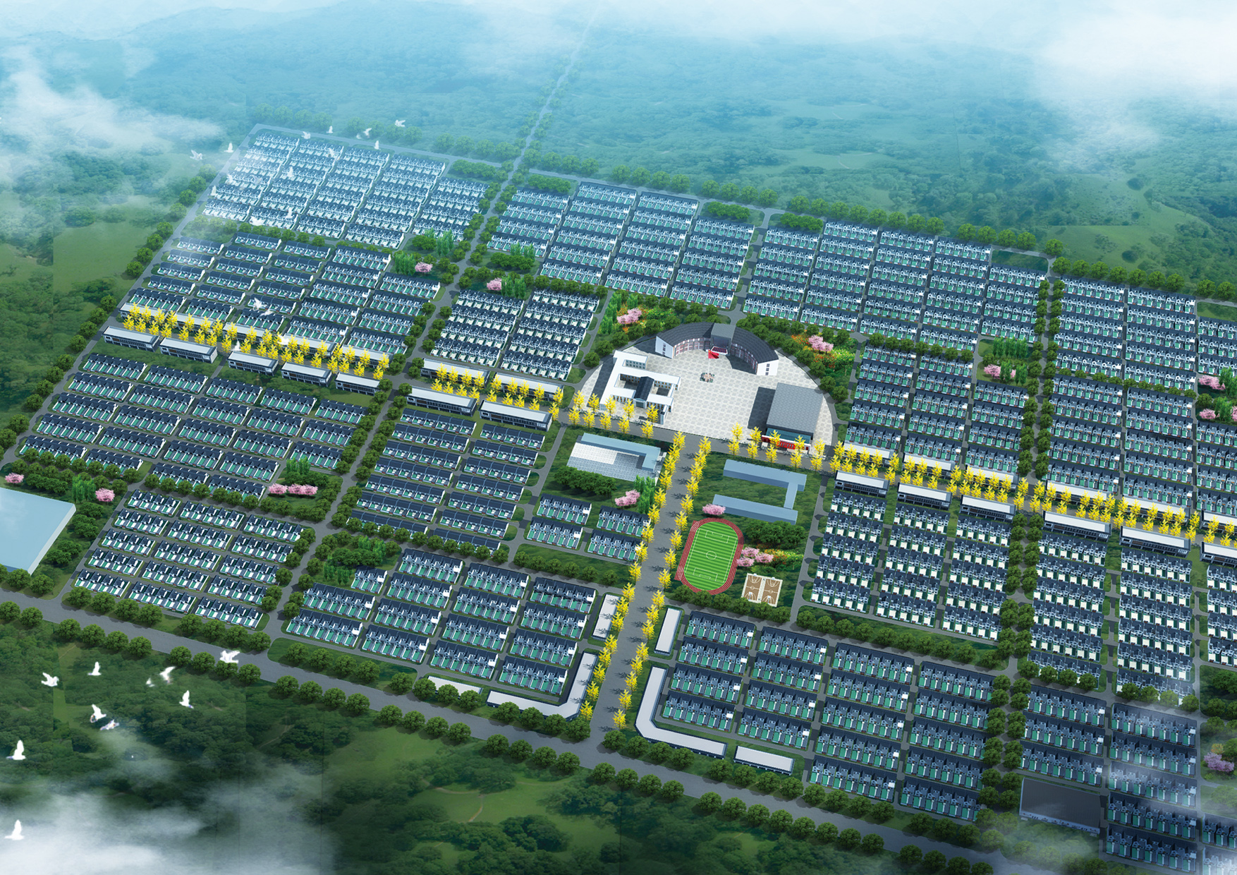 魏縣易地扶貧搬遷工程江莊社區(qū)建設(shè)項(xiàng)目